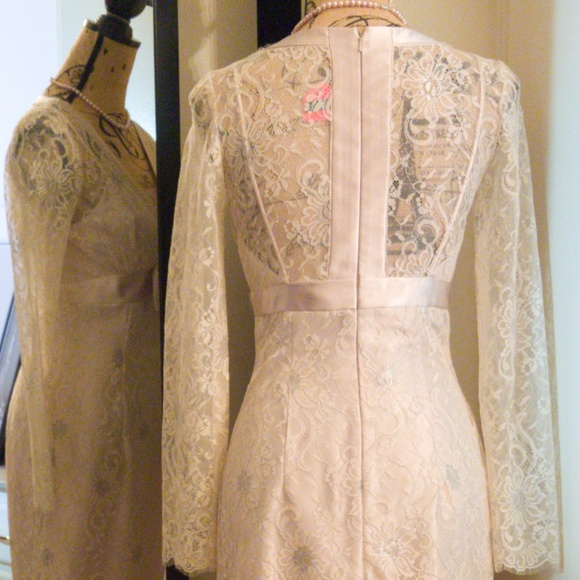 Scott McClintock Ivory Lace Mother of Bride dress - Picture 4 of 6